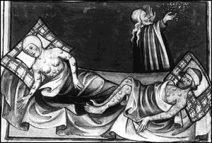 Bubonic Plague Engraving